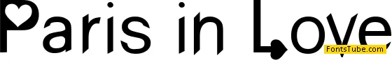 Paris in Love Font