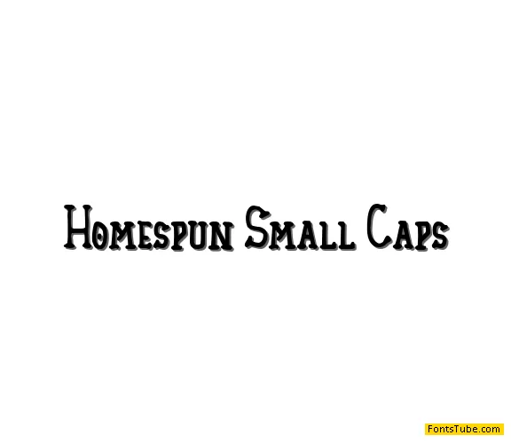 Homespun Font Family
