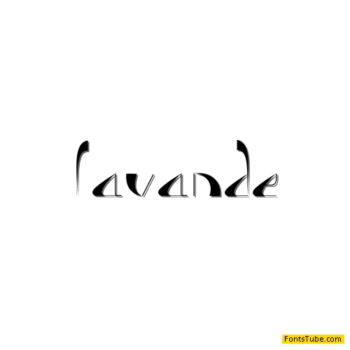 Lavande Font