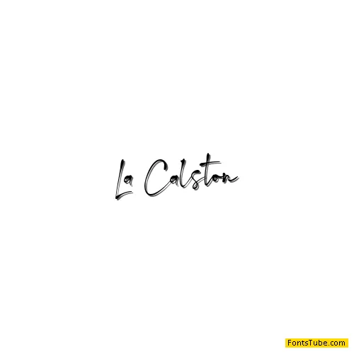 La Calston Font