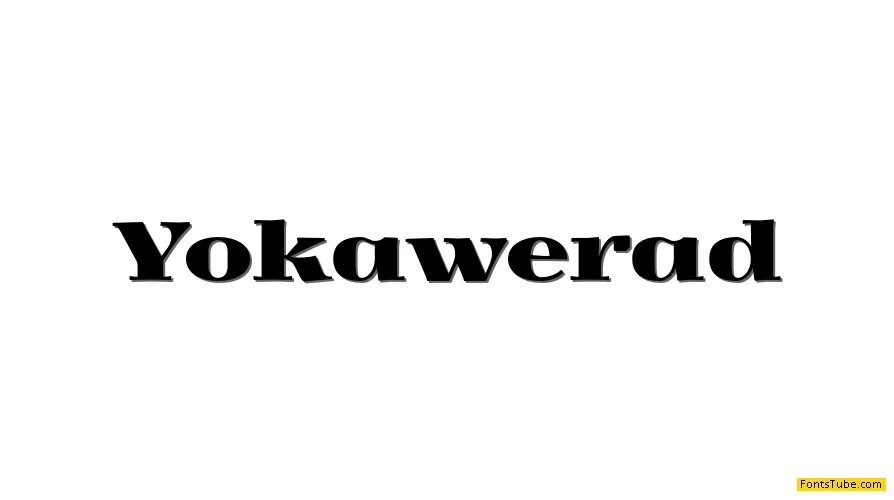 Yokawerad Font