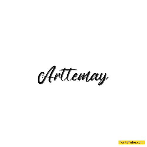 Arttemay Font