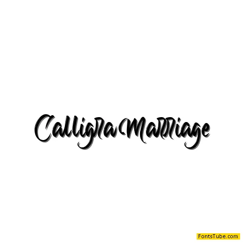 Calligra Marriage