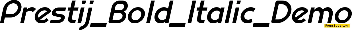 Prestij Demo Font Family
