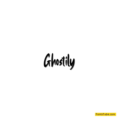Ghostily