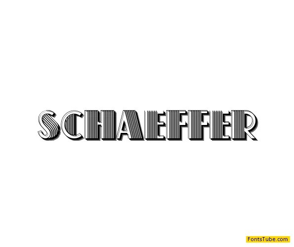 Schaeffer Font