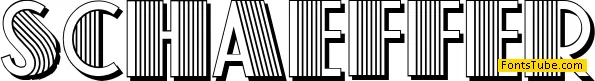 Schaeffer Font