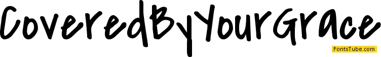 Covered By Your Grace Font