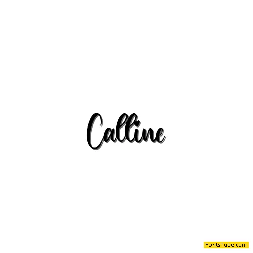 Calline Font