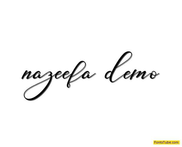Nazeefa Font