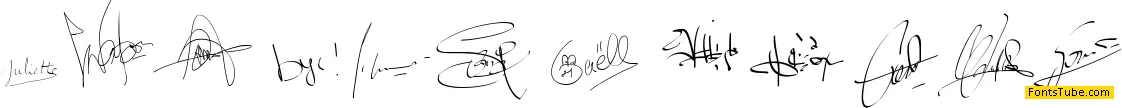 PWSignatures Font
