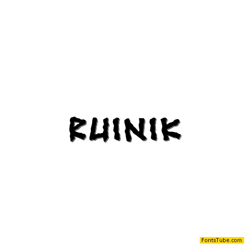 Ruinik Font