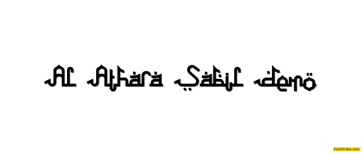 Al Athara Sabil Font