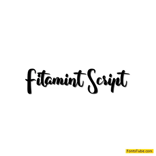 Fitamint Script Font