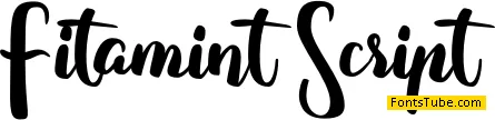 Fitamint Script Font