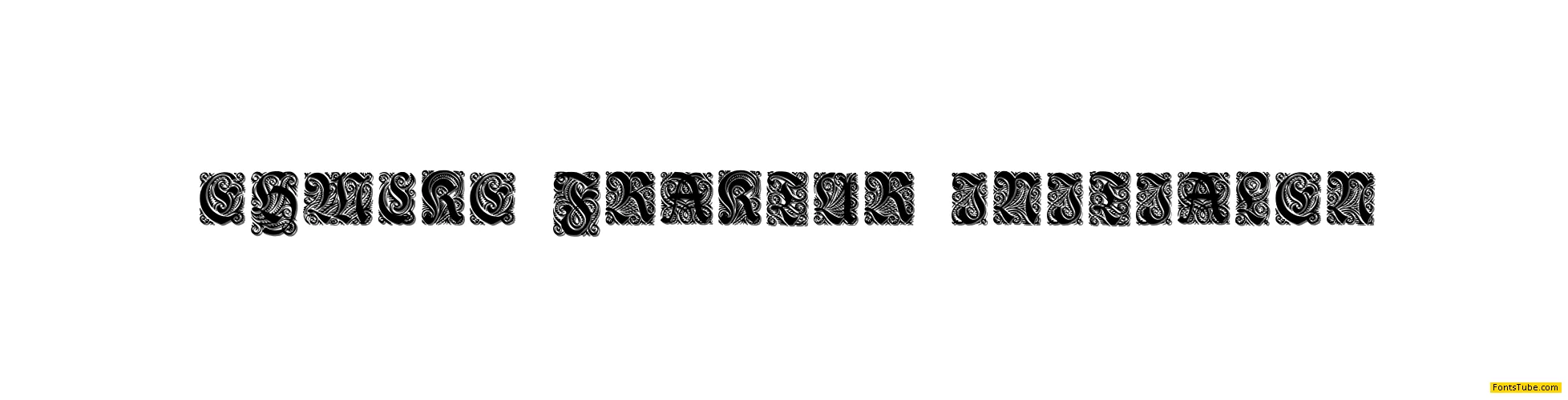 Ehmcke-Fraktur Initialen Font