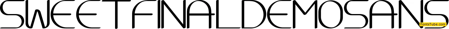 Sweet Final Demo Font Family