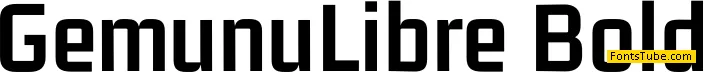 Gemunu Libre Font Family