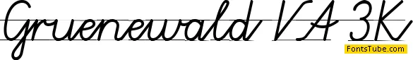 Gruenewald VA Font Family