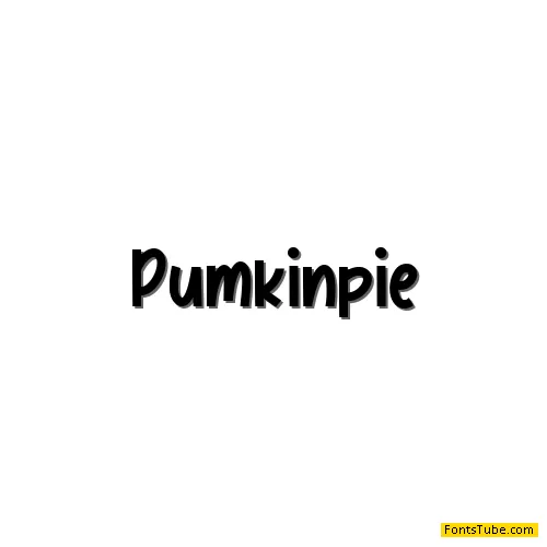 Pumkinpie Font