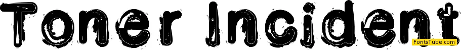 Toner Incident Font