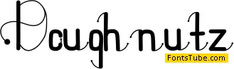 Doughnutz Font