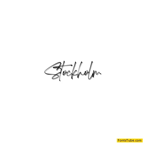 Stockholm Font