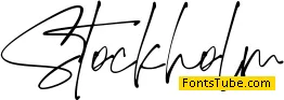 Stockholm Font