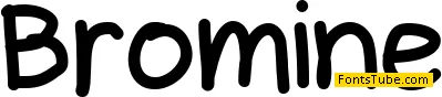 Bromine Font