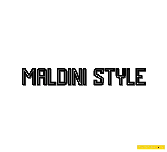 MALDINI Font