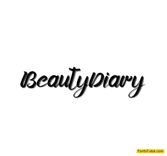 Beauty Diary Font