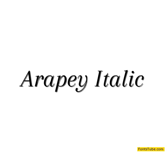 Arapey Font Family