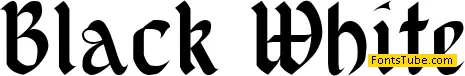 Black White