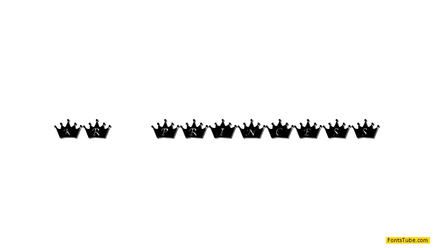 KR PRincEsS Font