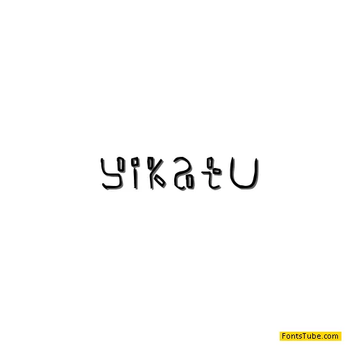 Yikatu Font