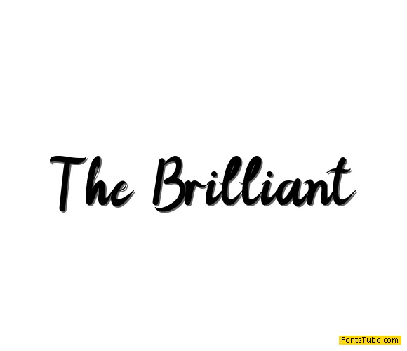 The Brilliant Font