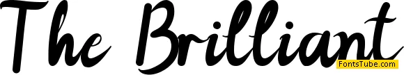 The Brilliant Font