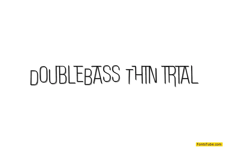 DoubleBass Font Family