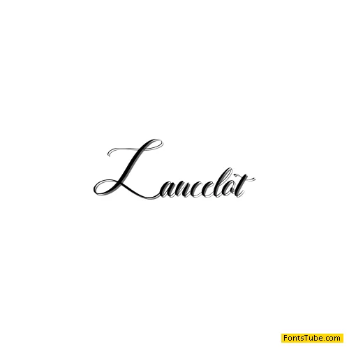 Lancelot Script Font