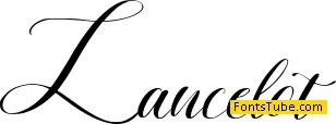Lancelot Script Font