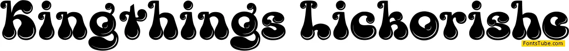 Kingthings Lickorishe Font