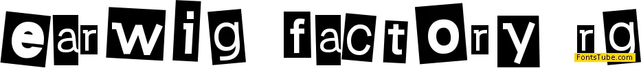 Earwig Factory Font