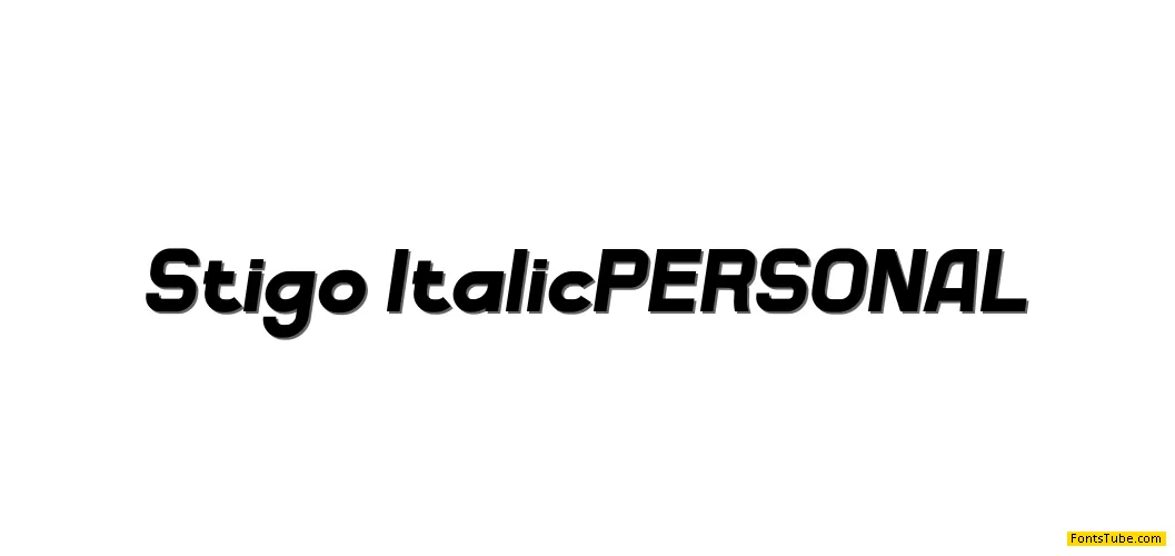 Stigo Font Family