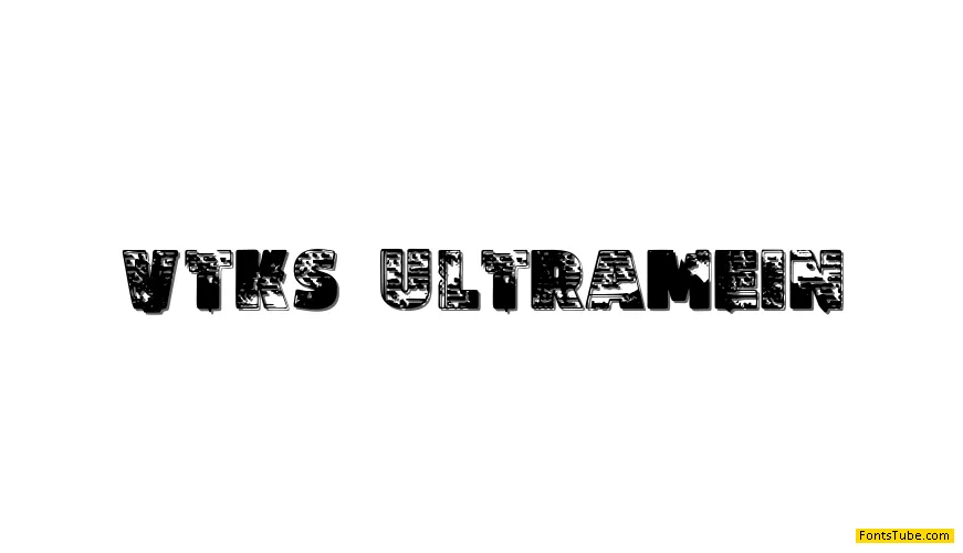 Vtks Ultramein Font