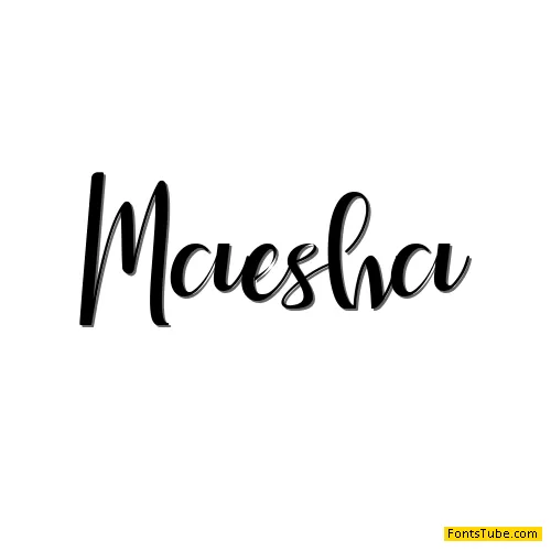 Maesha Font