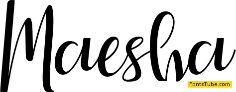 Maesha Font