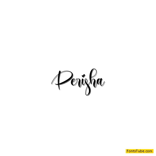Perisha Font