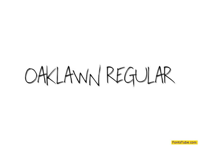 Oak Lawn Font