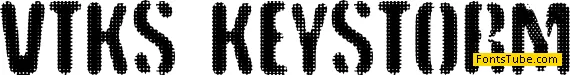 vtks keystorm Font