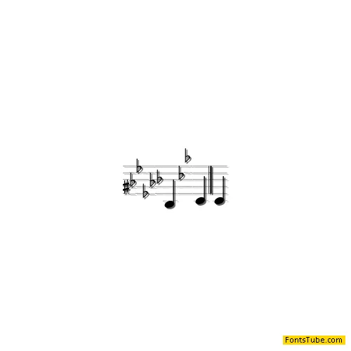 TypeMyMusic Font